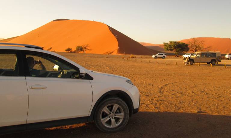 on the way to Sossusvlei